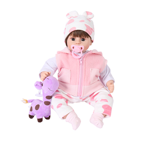 Muñecas de Bebé de Silicona de Cuerpo Completo de 47 cm al por Mayor de Fábrica, Juguetes para Niñas, Muñecas de Bebé de Silicona Reborn de 18 Pulgadas - Product Image 5