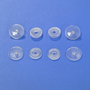 Bouton-pression en résine transparente <span class=keywords><strong>T3</strong></span> VT3 en plastique transparent 10mm 11mm - Product Image 3