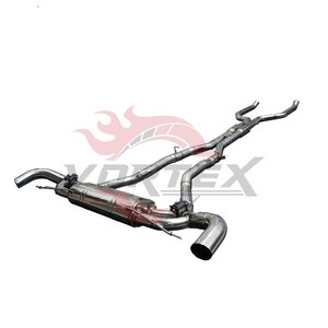 Système d'échappement Vortex SS304 Valvetronic compatible avec BMW G07 X7 M50i M60i 4.4T 2019-2025, kit silencieux cat-back de performance pour la course - Product Image 5