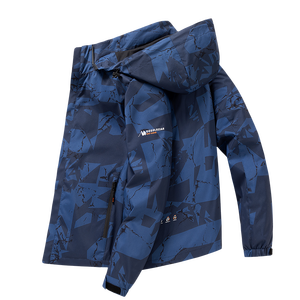 Veste polaire zippée décontractée coupe-vent camouflage longue d'hiver de haute qualité avec logo personnalisé pour activités de plein air et alpinisme - Product Image 2