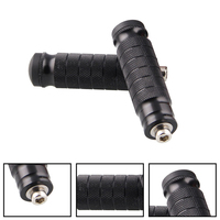 Repose-pieds de moto en alliage d'aluminium M8 antidérapants pour moto tout-terrain, cruiser, scooter