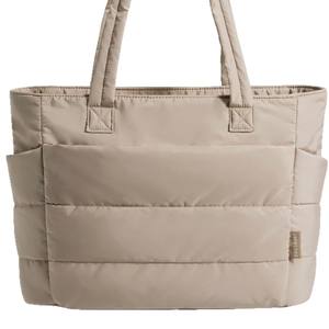 旅行ハンドバッグトートバッグ,大型サイズソフトキルトレディース用 - Product Image 6