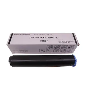 NPG32 GPR22 EXV18 Schwarze Toner kartusche für Canon IR1018 Kopierer