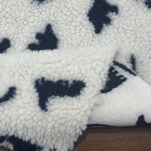 Siêu Mềm Tùy Chỉnh Jacquard Sherpa Vải Sang Trọng Giả Lông Vật Liệu Cho Bé Gối Bìa Trang Trí Nội Thất Crafting Dệt Nguồn Cung Cấp - Product Image 4
