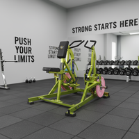Máquina de remo y polea vertical Kaishi Sports para entrenamiento de músculo dorsal y deltoides con asiento de color personalizable