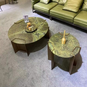 Natural Brazilian Green Peas Quartzite Victoria Regia Quartzite Stone Slab Prices for Luxury Home Floor Wall <b>Tiles</b> - Product Image 6