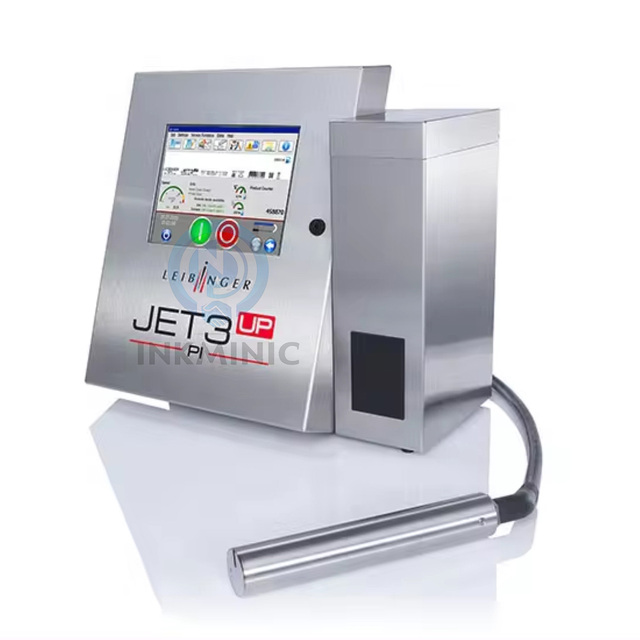 Leibinger JET2 NEO Black Ink White Ink Used Inkjet Printer Date Batch Expiry Coding Machine for Industrial Cable Tube Printing