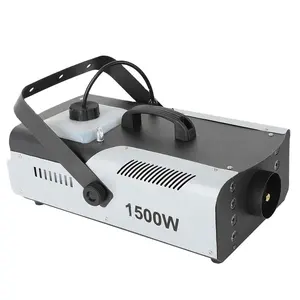RGBW Mesin Kabut Panggung LED 4 In 1, Mesin Kabut Panggung 1500W dengan Mesin Kabut Haze/DMX untuk Acara Panggung Disko Pesta