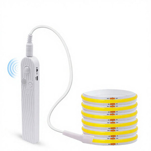 <span class=keywords><strong>Tira</strong></span> <span class=keywords><strong>de</strong></span> Luz <span class=keywords><strong>LED</strong></span> COB con Sensor <span class=keywords><strong>de</strong></span> Movimiento, Verde/Blanco/Azul Hielo/Rosa/Amarillo, 3MM 5MM 8MM 5V, Flexible, <span class=keywords><strong>a</strong></span> <span class=keywords><strong>Pilas</strong></span>, para Gabinetes - Product Image 2