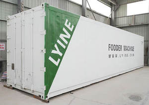 Conteneur de 20 pieds pour ferme intelligente, système d'agriculture verticale hydroponique à 8 niveaux pour micro-légumes, avec système d'engrais automatique contrôlé par PLC, garantie 1 an - Product Image 6