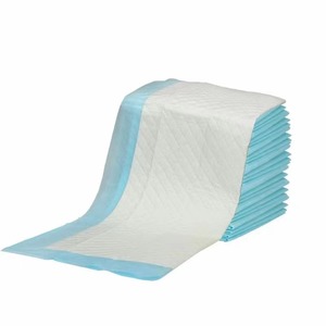 Serviettes absorbantes jetables pour incontinence, bleu clair, qualité médicale, pour adultes et soins aux personnes âgées - Product Image 2