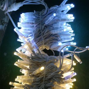 <span class=keywords><strong>Cable</strong></span> blanco de alta calidad IP65 impermeable 10m 100LEDs <span class=keywords><strong>Cable</strong></span> de goma al aire libre Navidad LED Cadena de luces con luces intermitentes - Product Image 6
