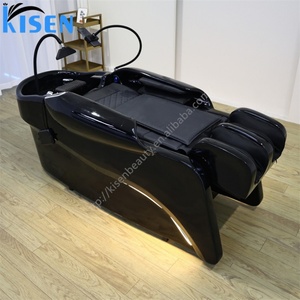 Fauteuil de massage électrique intelligent KISEN pour salon, lit de spa capillaire, bac de lavage des cheveux, fauteuil de massage personnalisé pour salon de coiffure - Product Image 2