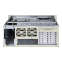 Vente d'usine 4U IPC4508 IPC500E IPC530E Boîtier d'ordinateur industriel en rack prend en charge la carte mère ATX 1,2 mm SGCC 4U Enclourse