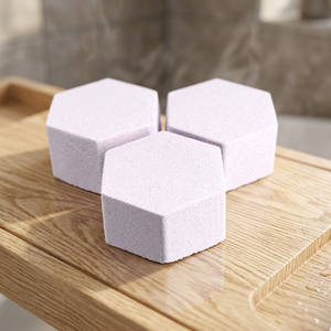 <b>Lavender</b> Natural Shower Fizzle Premium Spa & Fragrance Product 3.25oz. Made in California - Product Image 3