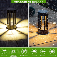 Luz de jardín Bolardo Led IP54 Led Exterior Impermeable Abajo Lámpara de pared Iluminación