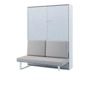 Smart pieghevole divano a parete con divano, risparmio di spazio, verticale