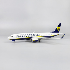 โมเดลเครื่องบินเรซิ่น <span class=keywords><strong>B737</strong></span> โบอิ้ง 737 <span class=keywords><strong>800</strong></span> ขนาด 47 ซม. พร้อมไฟ LED ของตกแต่งเครื่องบินโดยสาร ของขวัญสะสม - Product Image 3