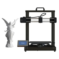 HOT Printer 3D baru upgrade ukuran cetak besar 255*255*255mm DIY struktur lengkap FDM mesin Printer 3D