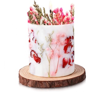 Velas Aromáticas Personalizadas en Empaque Especial, Venta Caliente, Altas y Redondas, <span class=keywords><strong>para</strong></span> Dormitorio, con Aroma a Flor de Limón y Lichi Seco - Product Image 3