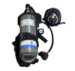 Venta caliente 6.8L 9L Equipo de extinción de incendios de seguridad Aparato de respiración autónomo Máscara de gas de cara completa 300 bar SCBA - Product Image 3