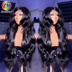 Peluca de encaje recto HD de 40 pulgadas, peluca de encaje completo, cabello brasileño Natural con cabello de bebé, Peluca de cabello humano virgen vietnamita para mujeres negras - Product Image 4