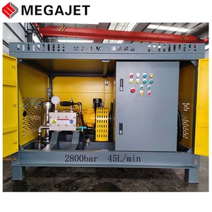 Pompe d'<span class=keywords><strong>hydrodémolition</strong></span> à ultra-haut débit 2800bar Système de nettoyage de pompe à piston ultra-haute pression 2800 bar - Product Image 1