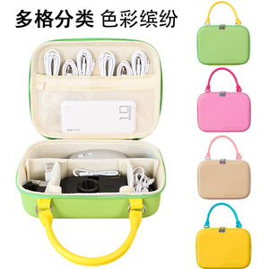 Bolsa de almacenamiento digital Niandduo, estuche de viaje portátil a prueba de golpes para electrónicos, organizador de cables de datos - Product Image 5
