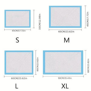 20 couches absorbantes XL jetables <span class=keywords><strong>pour</strong></span> animaux de compagnie, épaisses, <span class=keywords><strong>pour</strong></span> l'apprentissage de la propreté des chiens, séchage rapide - Product Image 2