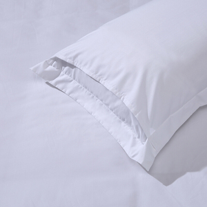 Thân Thiện Với Môi T/C50/50 <span class=keywords><strong>Polycotton</strong></span> Vải Cuộn 117gsm Dệt Bộ Đồ Giường Khăn Cho Nhà Tẩy Màu Mô Hình Đồng Bằng Phong Cách - Product Image 3