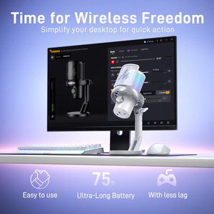 ไมโครโฟนเกมมิ่ง Maono DM40 Pro แบบ USB พร้อมระบบเปลี่ยนเสียง AI รองรับการเ<span class=keywords><strong>ช</strong></span>ื่อมต่อคอมพิวเตอร์ โทรศัพท์มือถือ และซอฟต์แวร์ - Product Image 5