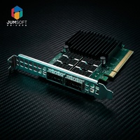 Original MCX623106AN CDAT Connect X-6 Dx 100GbE SmartNIC Interno de Doble Puerto QSFP56 PCIe 4.0 X16 Inalámbrico en Stock para Servidor de IA