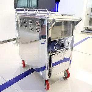 China supplier Stainless Steel service trolley for food luxury serving cart