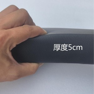 <b>Car</b> <b>Repair</b> Reclining Board Leather Pad 9x20cm Black Soft Padded Headrest Pad For Auto <b>Repair</b> Tool - Product Image 3