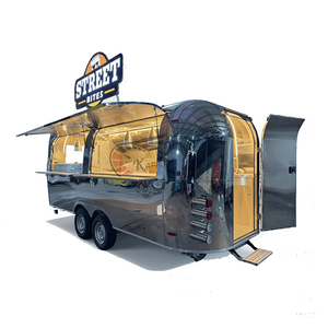 フルキッチン搭載 移動式キッチン フードトラック BBQ フードキャラバン トラック 総合的な厨房設備付き - Product Image 1