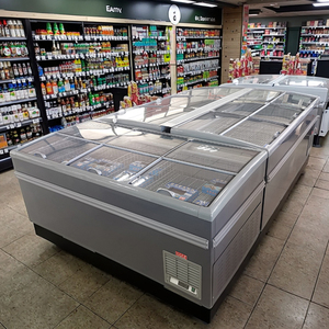 Congélateur commercial Binghe à congélation rapide et à économie d'énergie, vitrine réfrigérée combinée avec congélateur <span class=keywords><strong>bas</strong></span> - Product Image 3