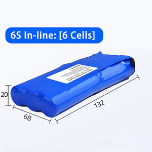 अनुकूलन योग्य 24v 3000mah 18650 ली-आयन बैटरी ए-ग्रेड सेल, 6 यूनिट और सौर/नेतृत्व/24v इलेक्ट्रॉनिक उपकरणों के लिए - Product Image 2