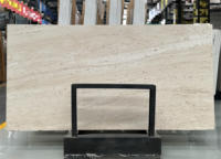 SH STONE pierre naturelle marbre intérieur aiguisé Travertino Navona panneau de revêtement mural italie pavés en travertin super blanc dalle carrelage