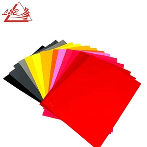 L & B 12X12 Oracal 651 Auto-Adhésif <span class=keywords><strong>Colle</strong></span> Permanente <span class=keywords><strong>Coupe</strong></span> Artisanat Vinyle Draps Unis Rouleaux 30 couleur 40 couleur pour le coupeur - Product Image 4