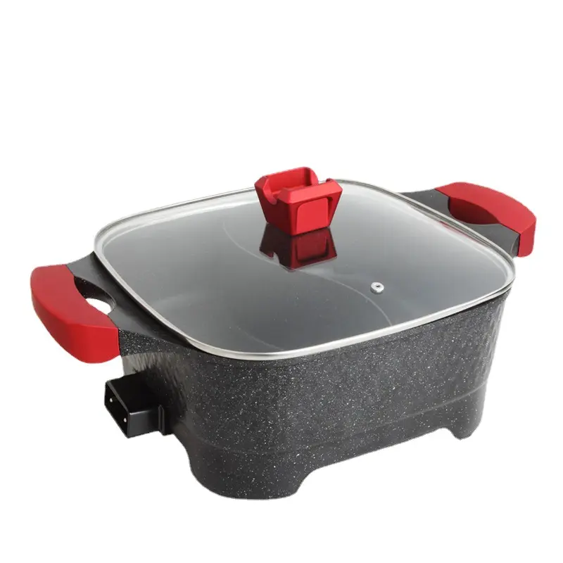8L電気鍋キッチンアクセサリー調理器具ステンレス鋼焦げ付き防止調理鍋焦げ付き防止調理器具セット