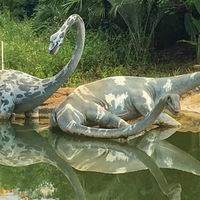 Rekabetçi fiyat canlı dinozor modeli robotik büyük boy Animatronics Dinos