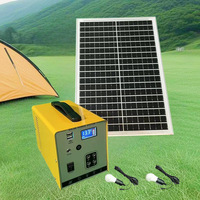 Station d'alimentation portable de 50 kW pour l'extérieur, générateur en silicium monocristallin, batterie mobile haute puissance, alimentation pour le camping, la randonnée et les situations d'urgence