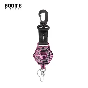 Pink 10.5oz Rebound Weight Retractable Keychain ID Name Card Metal Belt Clip RG5 Badge Holder Reel For Nurse Office Fishing