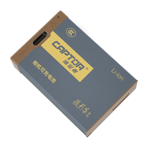 Batterie d'appareil photo rechargeable CAPTOR LP E17 7.4V 950mAh Type-C pour appareil photo reflex numérique Canon EOS R10 R8 RP 200D 800D 850D <span class=keywords><strong>750D</strong></span> 760D M5 M6 - Product Image 3