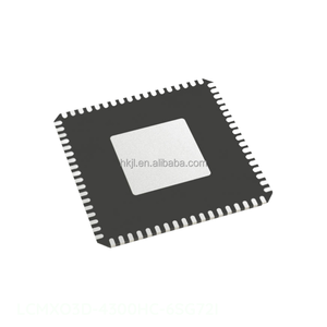 แผ่นสัมผัส72 VFQFN ชิ้นส่วน LCMXO3D-4300HC-6SG72I อิเล็กทรอนิกส์ฝังตัว - Product Image 1