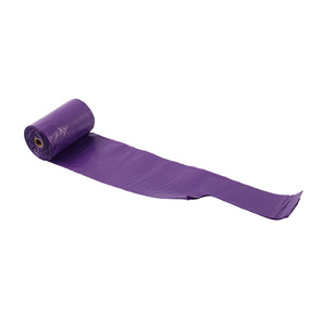 Vente en gros Pack familial personnalisé sac à déchets biodégradable pour animaux de compagnie sac d'élimination compostable caca de chien caca pop sac avec poignée violet - Product Image 6