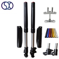Rasoir MX500 MX650 SX500 RSF650 580mm 630mm Kit de mise à niveau de la suspension de la fourche avant inversée Tuttio Rasoirs