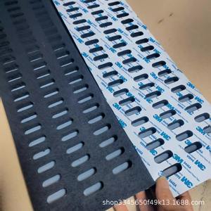 Esponja con ventosa de vacío, antideslizante, resistente al desgaste, que no deja marcas, para brazos robóticos, uso industrial, color negro - Product Image 3