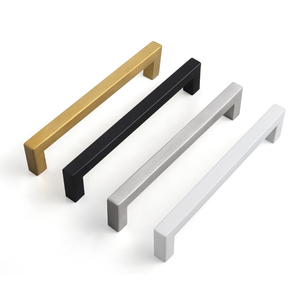 China Stainless Steel Hollow Design 96mm Size Dining Warehouse Workshop Staircase Park Apartment Zamak Farmhouse Handle - Product Image 1
