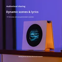 Enceinte Ambiante Intelligente avec Visualiseur Dynamique et Sons Naturels Apaisants pour le Yoga, la Méditation et l'Ambiance Moderne du Bureau à Domicile